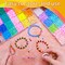 6000+ Pieces Multicolor for Jewelry Making, Heishi Beads, Elastic Strings, Clay Beads for Bracelets Making - Perfect Crafts Gift Set.